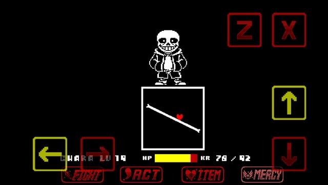 undertale the last bridge mobile version.