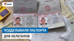 Силовики задержали иностранцев, который занимались подделкой паспортов и свидетельств