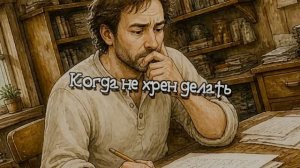 Когда не хрен делать