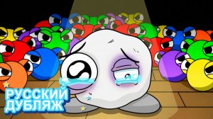 Новая история: ОТВЕРГНУТЫЙ ЛУКИ - Rainbow Friends GameToons Анимация | НЕЙРОХАЙП