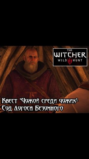 Суд Лугоса Безумного- квест «Чужой среди чужих» | #witcher3 #games #rpg
