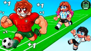 Я Стал ЛУЧШИМ ИГРОКОМ в ESCAPE FOOTBALL #Roblox