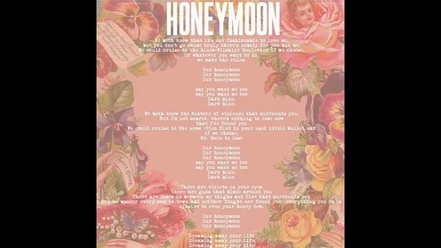 Lana Del Rey - HONEYMOON