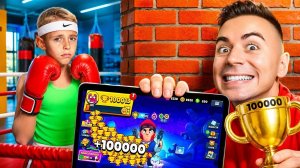 😱УКРАЛ АЙПАД ДАНИ ПОКА ОН БЫЛ НА БОКСЕ! И ЗАПУШИЛ 100К КУБКОВ!