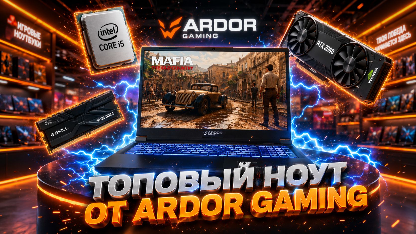 Обзор Ноутбука ARDOR GAMING NEO N15