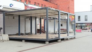 В Петрозаводске на Древлянке незаконно возвели торговые павильоны