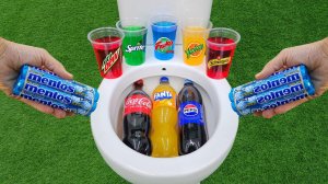 🥤 ЭКСПЕРИМЕНТ! КОЛА, ФАНТА И СПРАЙТ ПРОТИВ МЕНТОСА В ТУАЛЕТЕ