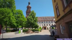 Генгенбах, Германия 🇩🇪 Пешая прогулка по историческому центру города в Шварцвальде 4K