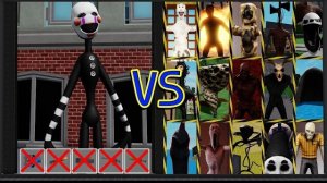 Обновление для Roblox - Поппет ПРОТИВ всех боссов в SCP MORPH