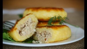 КАРТОФЕЛЬНЫЕ ЗРАЗЫ С МЯСОМ