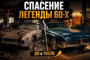 Заброшенная революция 60-х: полная реставрация Oldsmobile Toronado