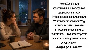 Истории из жизни|«Они слишком долго говорили потом пока не поняли что могут потерять друг друга|