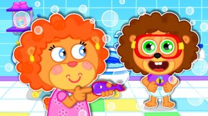 Маша и Леопольд. Игрушки для ванной - Мультик для детей - Lion Family на русском