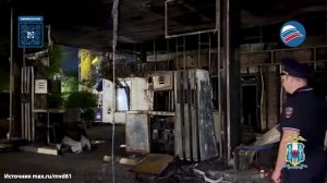 В Ростове-на-Дону разыскивают мужчину, устроившего пожар на АЗС