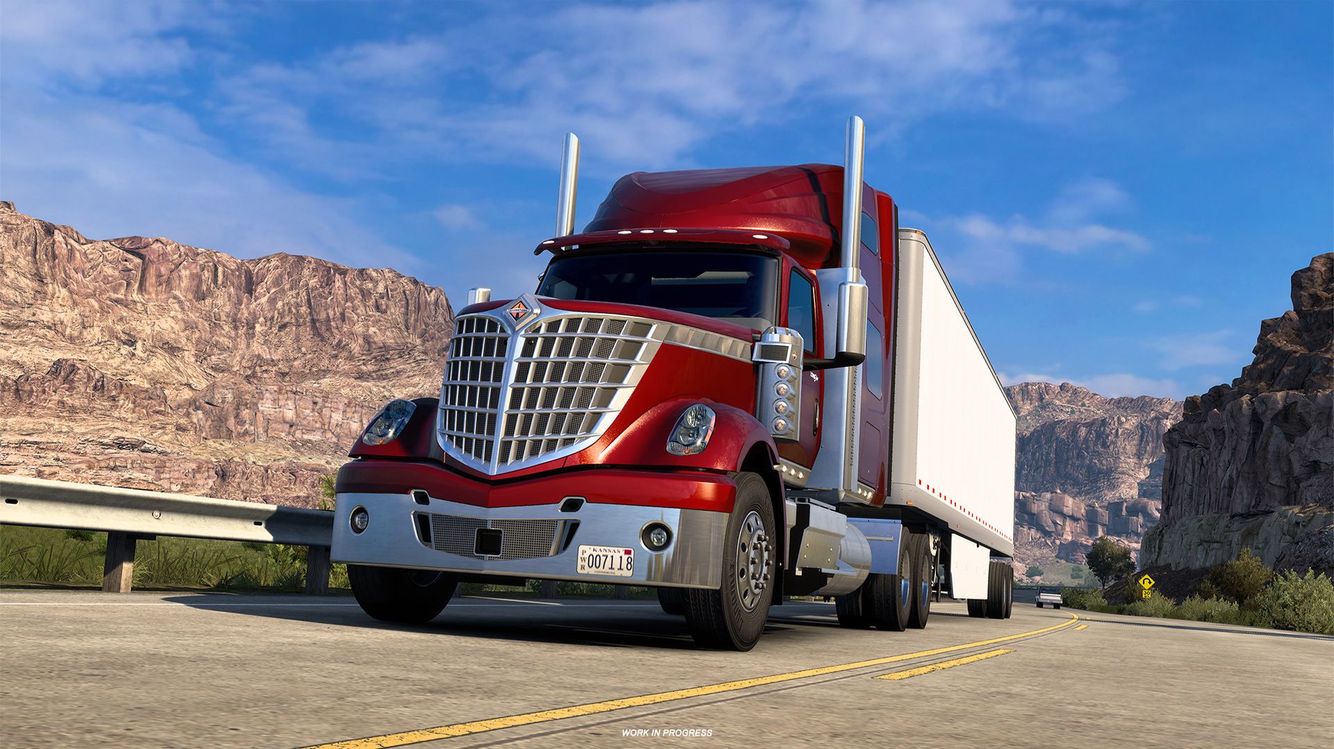 Amerikan Truck. Сломался руль.