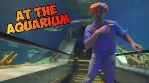 Blippi Visits The Aquarium / Educational Fish and Animals / Английский Детям