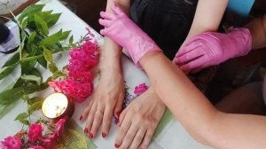 АСМР 🌸 Ароматный массаж рук 🌸