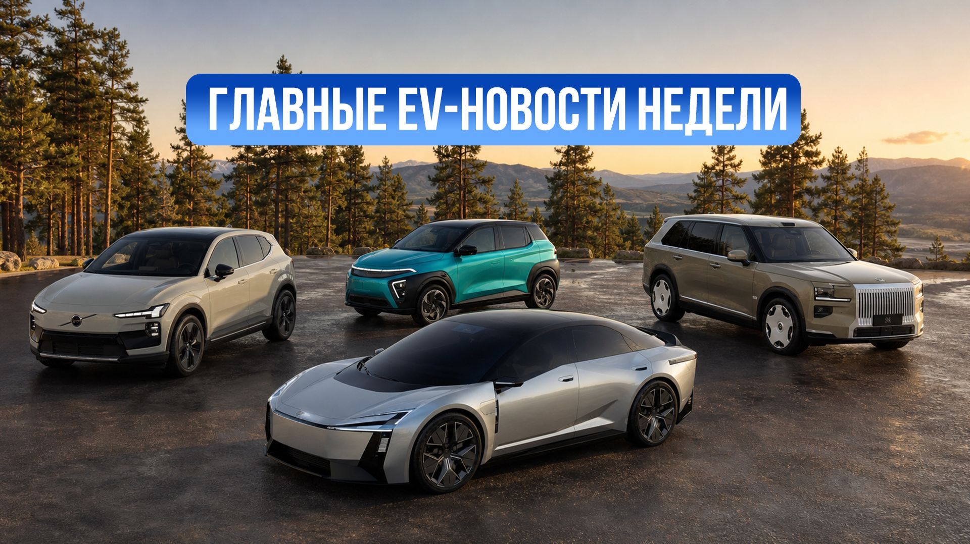Новости электромобилей #2 – Toyota Corolla EV, Volvo EX60, рекорд «Атома» и Zeekr 9X