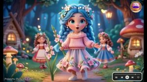 🌺ВОЛШЕБСТВО МУЗЫКИ И ЦВЕТОВ! ВИДЕО ДЛЯ ДЕТЕЙ🌺🎶Развивающие песни и мультики для детей