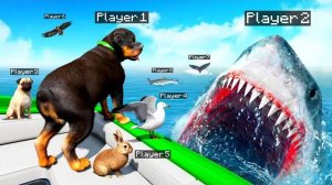 Играю за всех животных в GTA 5.