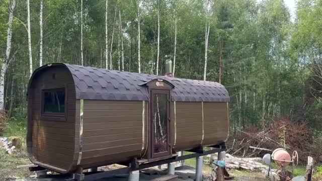 Баня бочка 