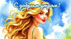 ДОБРОЕ УТРО. ПРЕКРАСНОГО ДНЯ. ОТЛИЧНОГО НАСТРОЕНИЯ. Шикарная музыкальная открытка.