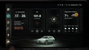 HAVAL F7. Настройка внутреннего освещения