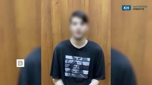 Опубликованы кадры задержания подозреваемого в подготовке поджога военкомата в Калужской области