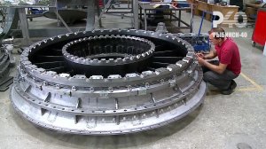 ЧЕТВЁРТАЯ СЕРИЙНАЯ ТУРБИНА ГТД-110М