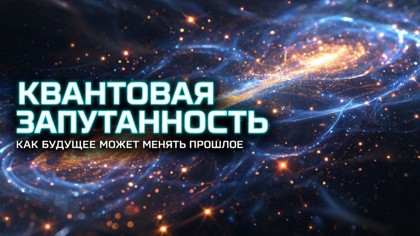 Квантовая запутанность.Как будущее может влиять на прошлое (4К)
