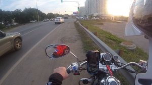 Расход бензина. Жаба немного душит. Motoland Wolf 300.