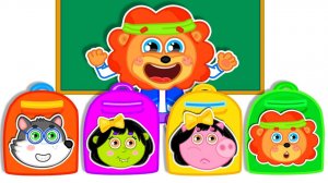 Маша и Леопольд. Обмен школьными рюкзаками - Мультик для детей - Lion Family на русском