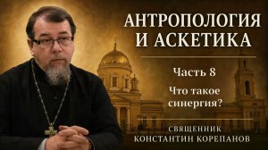 Антропология и аскетика. Часть 8. Что такое синергия? | о. Константин Корепанов (2021)