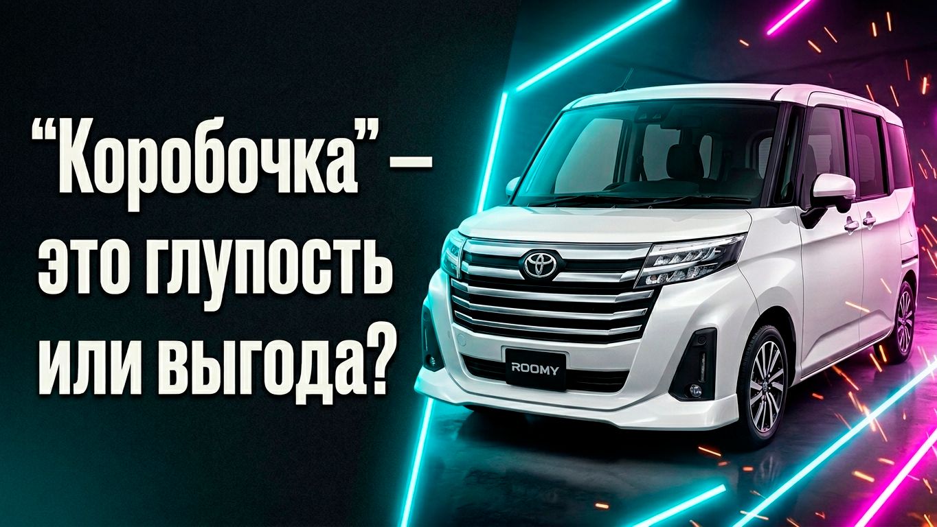 Toyota Roomy — недооценённый «японский кубик», который реально стоит своих денег.