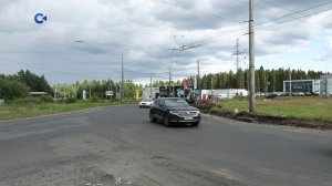 Реконструкцию Верхнего Чапаевского кольца в Петрозаводске завершат до конца года