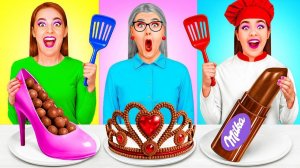 Кулинарный Челлендж# Я против Бабушки # Смешные Рецепты с Едой DaGaDa Challenge