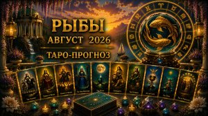 Рыбы ♓ Таро прогноз на август 2026 года