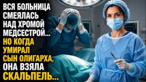 ВСЯ БОЛЬНИЦА СМЕЯЛАСЬ НАД ХРОМОЙ МЕДСЕСТРОЙ… НО КОГДА УМИРАЛ СЫН ОЛИГАРХА, ОНА ВЗЯЛА СКАЛЬПЕЛЬ…