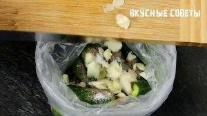 Идеальные малосольные огурцы самый быстрый рецепт. Малосольные огурцы в пакете