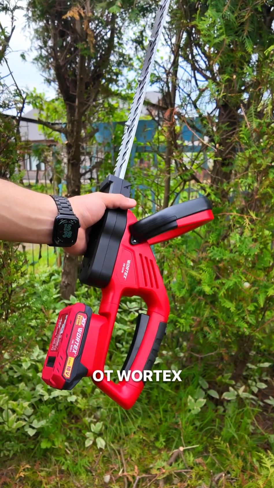 Аккумуляторный кусторез WORTEX DB 5218