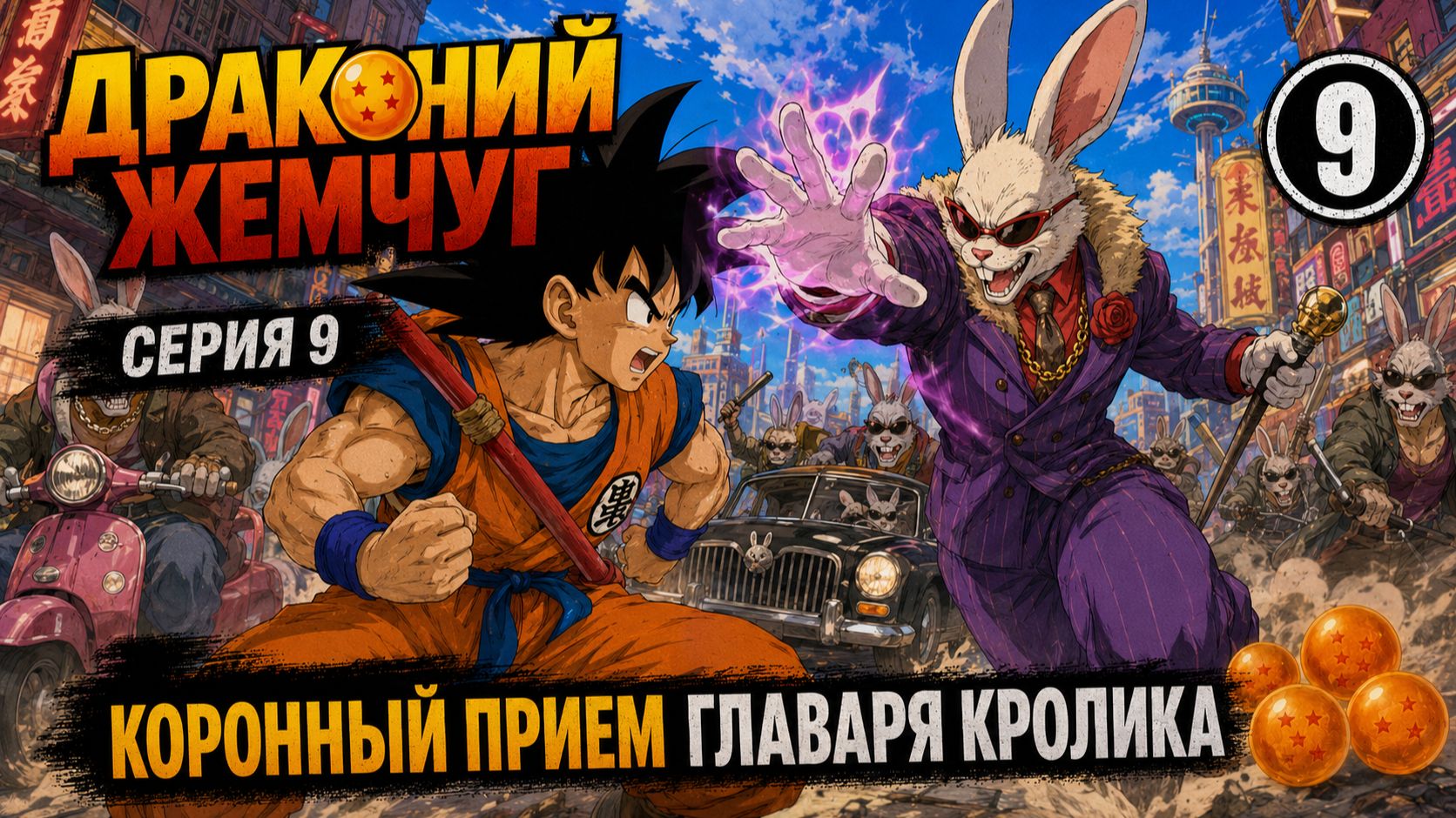 Драконий жемчуг | Dragon Ball 1986 9 серия озвучка LE-Production
