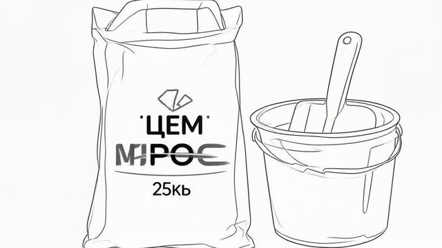 Простой способ сделать кирпич из цемента дома