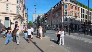 🇬🇧 ☀️ Лондон, Англия - Прогулка по торговому району в центре Лондона / 2026 / 4K / 2160p