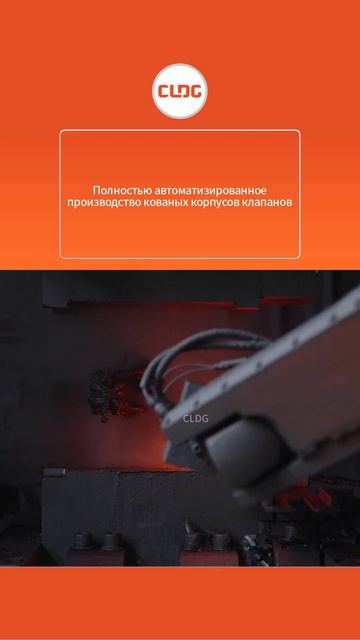 Полность автоматизироваH HоепроMзводсTво коваHы Xкорпусов клапанов-CLDG