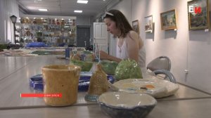 МАСТЕР-КЕРАМИСТ ДАРЬЯ ДМИТРЕЙКО ГОТОВИТСЯ К АВГУСТОВСКОЙ ЯРМАРКЕ