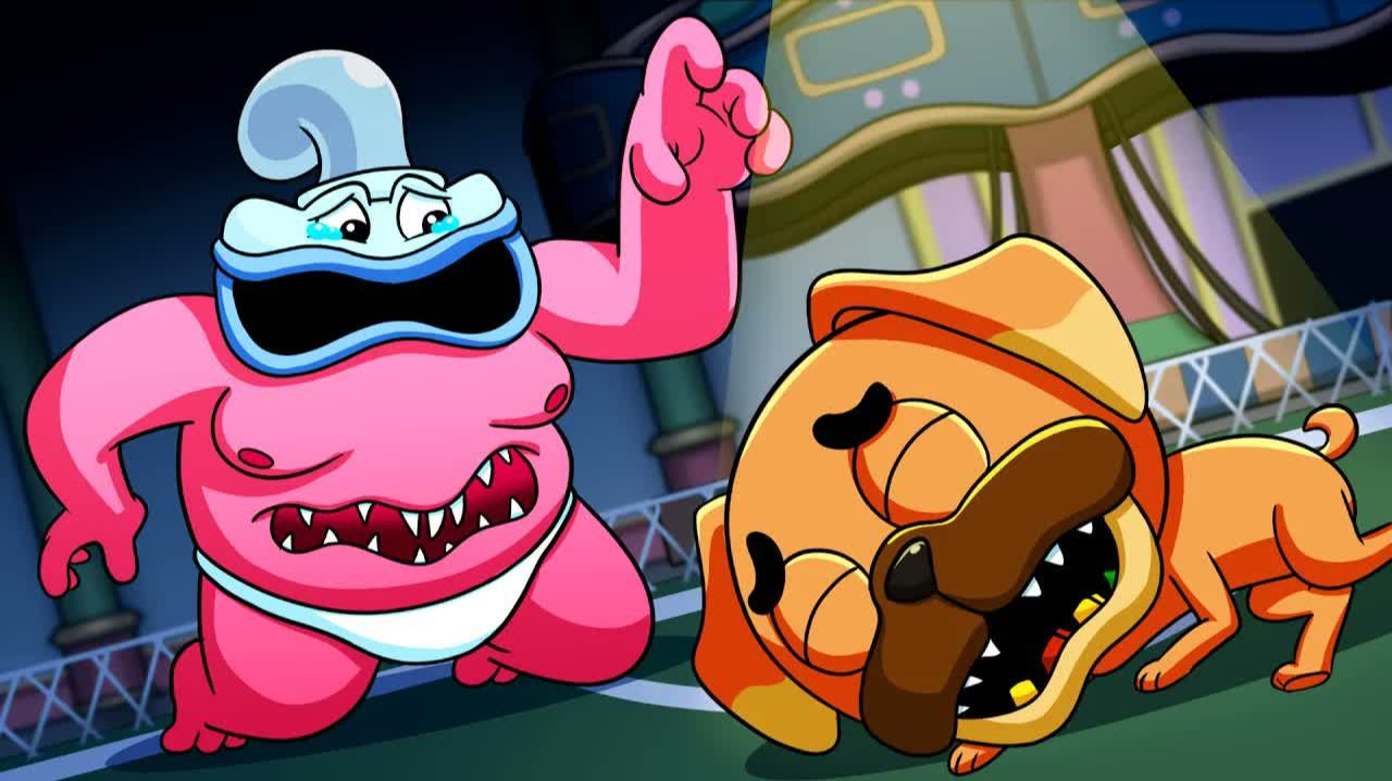 БИНКИ ДРИНКИ НЕ МОНСТР... (анимационный фильм «Dark Pals»)