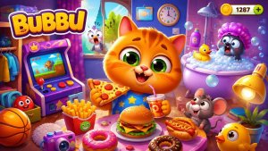Котёнок Буббу | визуальная игра | детям #котенокбуббу #длядетей #игры
