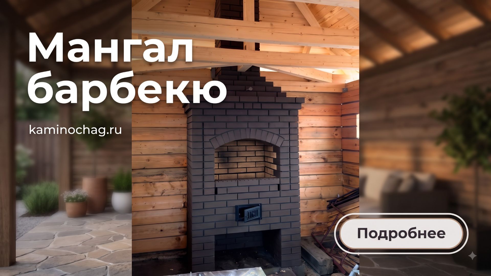 Строительство мангала барбекю