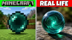 ЭНДЕР-ЖЕМЧУГ СТАЛ НАСТОЯЩИМ! MINECRAFT VS РЕАЛЬНАЯ ЖИЗНЬ 💜