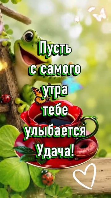 Мой утренний привет!